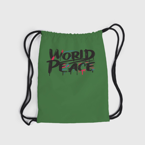 Рюкзак-мешок 3D За мир на планете - фото 6