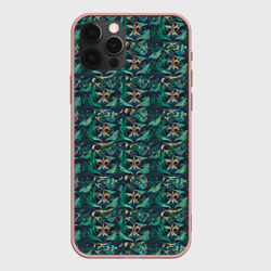 Luxury green abstract pattern – Чехол для iPhone 12 Pro Max с принтом купить