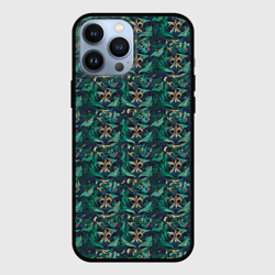 Luxury green abstract pattern – Чехол для iPhone 13 Pro Max с принтом купить