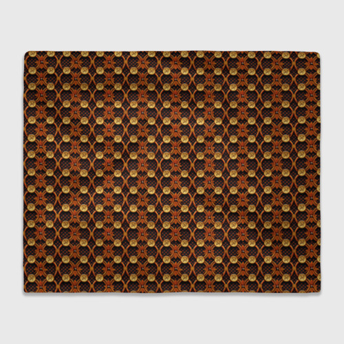 Плед 3D с принтом Luxury abstract  geometry pattern, вид спереди #2