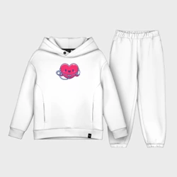 Детский костюм хлопок Oversize Сердечко медика