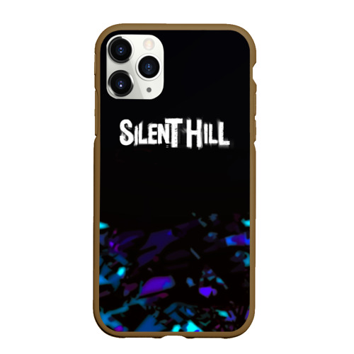 Чехол для iPhone 11 Pro Max матовый Silent hill new game remake, цвет коричневый