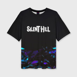 Женская футболка oversize 3D Silent hill new game remake