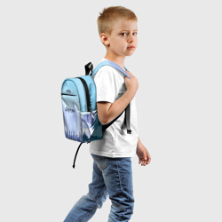 Детский рюкзак 3D Шерегеш горы пейзаж - фото 2