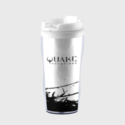 Термокружка-непроливайка Quake чёрные краски