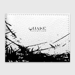 Обложка для студенческого билета Quake чёрные краски