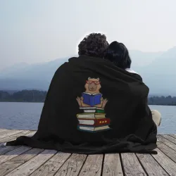 Плед 3D Капибара с книгой - фото 2