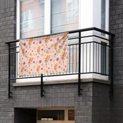 Флаг-баннер Влюблённые мотыльки  - фото 2