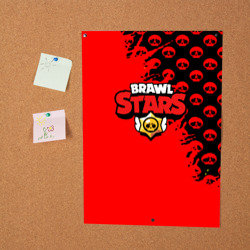 Постер Brawl stars logo game pattern - фото 2