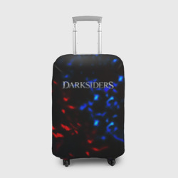 Чехол для чемодана 3D Darksiders space logo