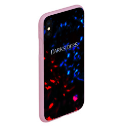 Чехол для iPhone XS Max матовый Darksiders space logo - фото 2