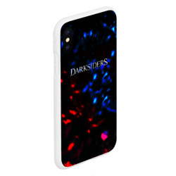 Чехол для iPhone XS Max матовый Darksiders space logo - фото 2