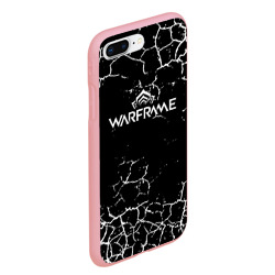 Чехол для iPhone 7Plus/8 Plus матовый Warframe трещины краски - фото 2