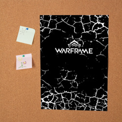 Постер Warframe трещины краски - фото 2