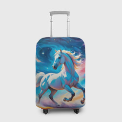 Чехол для чемодана 3D Космический скакун