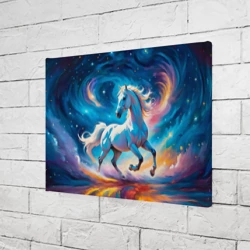 Холст прямоугольный Космический скакун - фото 2