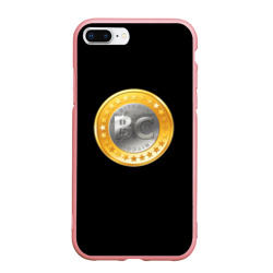 Чехол для iPhone 7Plus/8 Plus матовый BTC money