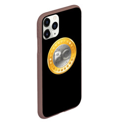 Чехол для iPhone 11 Pro матовый BTC money - фото 2