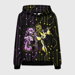 Мужская толстовка 3D Serial Designation V and Uzi Murder Drones