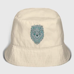 Мужская панама хлопок Голова льва в скандинавском кельтском стиле