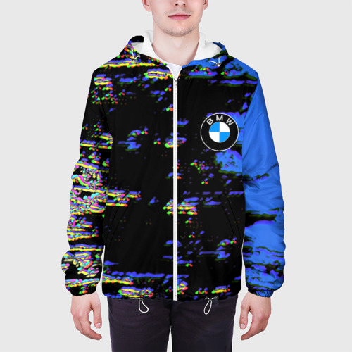 Мужская куртка 3D BMW краски абстракция, цвет 3D печать - фото 4