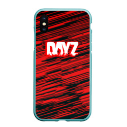 Чехол для iPhone XS Max матовый Dayz текстура 