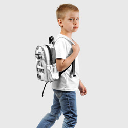 Детский рюкзак 3D Извини, некогда - атлетика, пока - фото 2