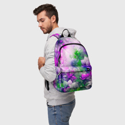 Рюкзак 3D Паттерн цветов - фото 2