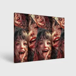 Холст прямоугольный Demonic girl