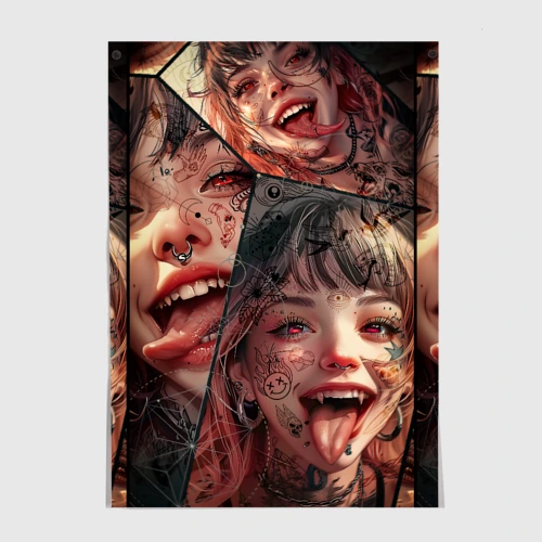 Постер Demonic girl
