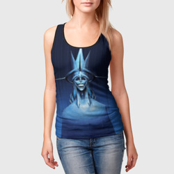 Женская майка 3D Статуя абсолютного существа - фото 2