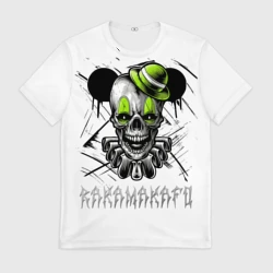 Мужская футболка 3D Rakamakafo 2.0 (белый)
