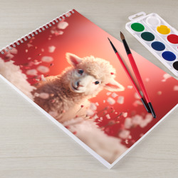 Альбом для рисования Милая влюбленная овечка - фото 2