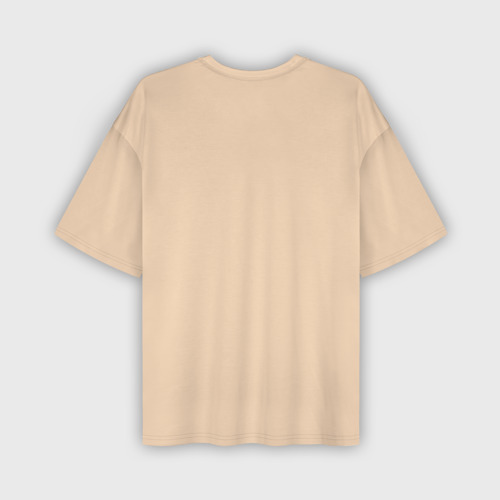 Мужская футболка oversize 3D Милая белочка с сердечком 14 февраля, цвет 3D печать - фото 2