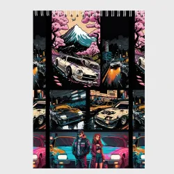 Скетчбук Japanese jdm art