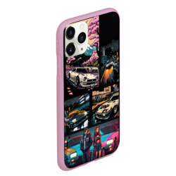 Чехол для iPhone 11 Pro Max матовый Japanese jdm art - фото 2