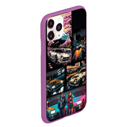 Чехол для iPhone 11 Pro Max матовый Japanese jdm art - фото 2