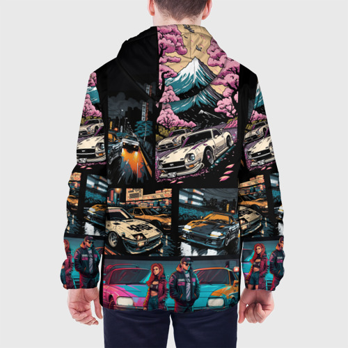 Мужская куртка 3D Japanese jdm art, цвет 3D печать - фото 5