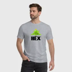 Мужская футболка хлопок Неведомая фигня - НЁХ - фото 2