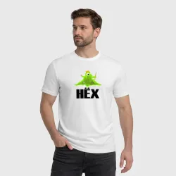 Мужская футболка хлопок Неведомая фигня - НЁХ - фото 2