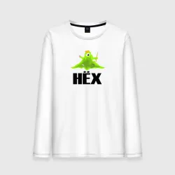 Мужской лонгслив хлопок Неведомая фигня - НЁХ