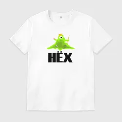 Мужская футболка хлопок Неведомая фигня - НЁХ