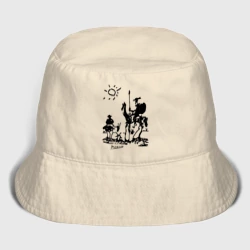 Мужская панама хлопок Дон Кихот и Санчо Панса Пикассо
