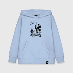 Детская толстовка хлопок Дон Кихот и Санчо Панса Пикассо