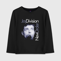 Детский лонгслив хлопок Joy Division - Ian Curtis 