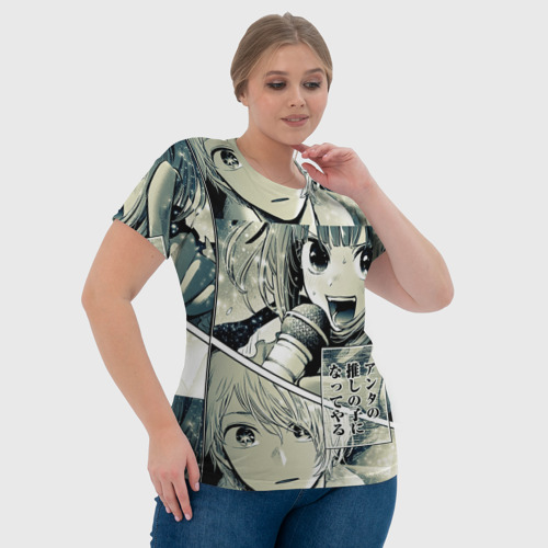 Женская футболка 3D с принтом Звездное дитя, фото #4