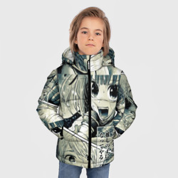 Зимняя куртка для мальчиков 3D Звездное дитя - фото 2