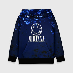 Детская толстовка 3D Nirvana рок краски