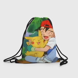 Pokemon - энергия в объятиях – Рюкзак-мешок 3D с принтом купить со скидкой в -25%