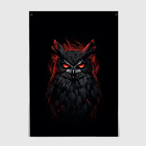 Постер Evil owl